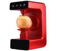 Éplucheur électrique de pommes de terre et de fruits - Éplucheur rotatif automatique avec un seul bouton et arrêt automatique, outil d'épluchage de cuisine pour un usage domestique