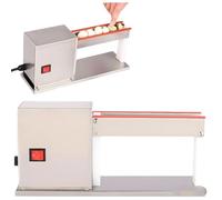 Éplucheur électrique d'œufs de caille, décortiqueur commercial en acier inoxydable, machine à éplucher les œufs de caille électrique améliorée, 25 kg/heure, faible taux de casse, for œufs.