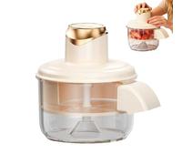 Éplucheur Électrique - Machine Automatique Avec Récipient Amovible, Lame En Acier Inoxydable | Outil De Cuisine Pour Pommes, Agrumes, Ail, Pommes De Terre, Cuisine Familiale Et Salades Fraîches