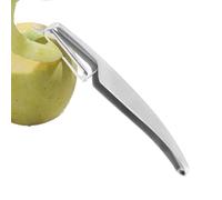 Éplucheur - En acier inoxydable - Antidérapant - Pour la cuisine, les pommes de terre, les carottes, les courgettes, le, la mangue, le raisin - Ustensile de cuisine