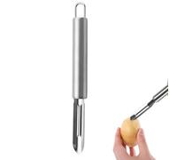 Éplucheur en acier inoxydable, lame extra tranchante pour droitiers et | Poignée ergonomique, passe au lave-vaisselle, idéal pour les pommes de terre et les légumes, lame tranchante
