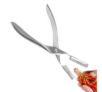 Éplucheur ergonomique en acier inoxydable pour écrevisses, crustacés, ménage