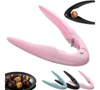 Éplucheur Et Casse-noisettes - Éplucheur De Châtaignes Pour Noël & Cuisine D’Automne, Retrait Facile De La Coque Pour Cuisine Et Fêtes (Rose)