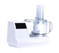 Éplucheur et hachoir à ail électrique, mini robot ménager, réglage de la vitesse et base antidérapante, pour éplucher, hacher, trancher, cuisines commerciales