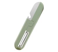 Éplucheur Fruits et Légumes | 2-en-1 pliable portable et antidérapant - Couteau Éplucheur À Légumes Pliant | Pour Maison Cuisine Bureau Extérieur Pique-Nique Camping Et Poire