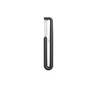 Victorinox Éplucheur Nova-I, Éplucheur pour Légumes, Fruits, Lame Droite, Double Tranchant, Extra Aiguisé, Swiss Made, Noir
