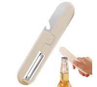 Éplucheur Fruits et Légumes,Ustensile De Cuisine 2-en-1 Pliable Antidérapant - Couteau Éplucheur À Légumes Pliant - Pour Poire, Carotte, Cuisine, Pique-Nique, Camping, Bureau