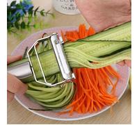 Éplucheur - Julienne - Acier inoxydable - Antirouille - Compatible lave-vaisselle - 18 cm