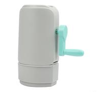 Éplucheur manuel à manivelle pour arachides | Mécanisme à manivelle, pas d'électricité nécessaire, coque efficace, design blanc compact, construction en polypropylène