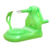 Éplucheur Manuel pour Pommes, Gadget Cuisine Vert en Acier Inoxydable | Réutilisable, Facile à Nettoyer, Opération Simple, Gain de Temps, pour Familles et Présent D’emménagement