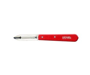 Eplucheur microdenté lame inox 6 cm coloris rouge Opinel
