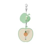Éplucheur miniature portable de poche pour fruits et légumes en acier inoxydable avec porte-clés éplucheur