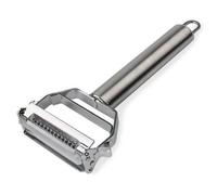 Éplucheur Multifonction - Inox - Julienne - Lames doubles - Poignée ergonomique - Compatible lave-vaisselle