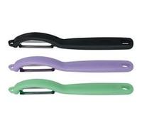 Eplucheur pivotant lame double lisse (1 unité) - Nogent - Multicolore - Plastique Multicolore G