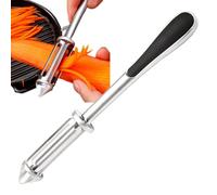 Éplucheur pour cuisine | Éplucheur de en acier inoxydable avec fonction déchiqueteuse, outil d'épluchage de cuisine pour pommes de terre, carottes, poires, éplucheur multifonction