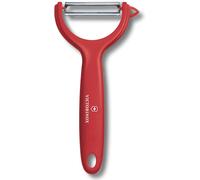 Éplucheur Pour Tomates Et Kiwis À Bord Dentelé,Double Tranchant,Inoxydable,Lavable Au Lave-Vaisselle,Rouge