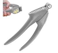 Éplucheur, presse à l'ail | Éplucheur à l'ail | Outil à main avec poignée ergonomique, outils faciles à presser, cuisine et ménage pour presser le gingembre, la purée de piment, etc.