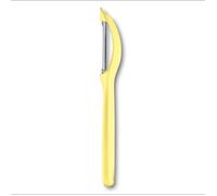 Eplucheur Universel - VICTORINOX - Swiss Classic - Jaune Acidule - Manche Ergonomique - Lame Double Denture
