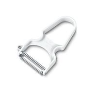 Victorinox RAPID Éplucheur, dentelé, à deux tranchants, résistant au lave-vaisselle, Swiss Made, pour gauchers et droitiers