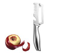 Éplucheurs de Cuisine | Couteau À Éplucher En Acier Inoxydable Avec Ouvre-Bouteille - Épluche-légumes multifonctionnel pour la cuisine | pour courgette papaye potiron pomme de terre carotte fruits éco