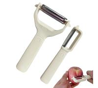 Éplucheurs de Pommes de Terre - Épluche-Légumes et Râpe en Acier Inoxydable,Outil Manuel Antidérapant pour Transformation de Légumes : Pommes de Terre, Carottes, Oignons, Tomates et Concombres