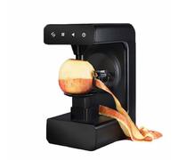Éplucheurs, Outil for éplucher les pommes, éplucheur multifonctionnel for fruits et légumes, arrêt automatique, facile à nettoyer(Black)