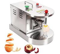 Éplucheuse À Fruits Industrielle, Automatique En Acier Inoxydable, Arrêt Automatique Après Épluchage, Épaisseur Dépluchage Réglable, 300 À 500 Fruits Par Heure, Pour Pommes, Oranges Et Citrons.