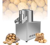 Éplucheuse À Pommes De Terre Électrique Commerciale 1100 W, Épluchage Par Friction, Laveuse Automatique, Corps Entièrement En Acier, Pour L'épluchage Taro, Gingembre Et Patates Douces