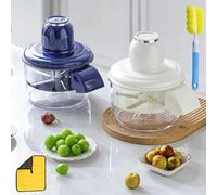 ÉPlucheuse de Raisins 2 PièCes, éPlucheuse D'Ail éLectrique Automatique AméLioréE Pour Cerises Et Tomates