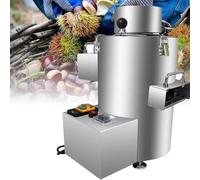 Éplucheuse Électrique de Châtaignes, 40 kg/h, Minuterie Numérique 10blades