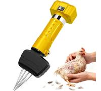 Éplucheuse électrique pour Poulets, épileuse Portable et sans Fil pour volailles avec tête Conique réglable pour Poulets, Canards, oies et dindes