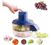 Éplucheuse Électrique pour Raisins, Entièrement Automatique, pour Petits Fruits et Ail, Adaptée aux Raisins, à l'Ail, aux Tomates et aux Cerises, Éplucheuse Commerciale Intelligente et Rechargeable