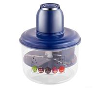 Éplucheuse Électrique Raisin Machine Automatique pour Tomates Cerises - Acier Inoxydable 304 Rechargeable USB Cuisine Maison(Blue)
