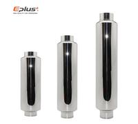 EPLUS - systèmes d'échappement universels pour voiture, silencieux, tuyau central, argent, acier inoxydable de haute qualité, taille O.D 51MM 57MM 63MM 70MM 76M ength 300mm 51MM