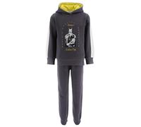 eplusm Batman Survêtement chaud à capuche pour enfant garçon 2 pièces Taille 104-140 cm Cadeau Costume de super-héros, D-Gau, 104