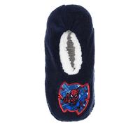 eplusm Chaussons antidérapants pour enfant Sonic Spiderman Batman Pat' Patrouille Chaussettes chaudes pour garçon 23-34, Bleu Sp, 23/26 EU