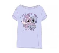 eplusm Chemise de nuit Lilo et Stitch violette, Violet, XL