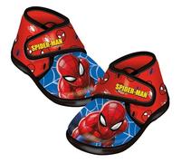 eplusm Paw-Patrol Pantoufles pour garçon avec fermeture de 2 à 6 ans, pantoufles antidérapantes et chaudes, rouge, 25 EU