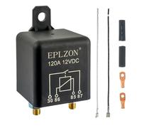 EPLZON 120A 120 AMP 12V DC 4 PIN SPST Starter Relay Continu de travail Relais Heavy Duty car Power starter Relay pour Camion Marine RV Camping Car