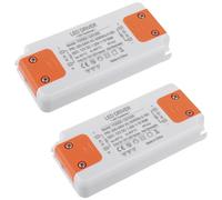 EPLZON 12V 15W LED Transformateur LED Driver LED Convertisseur pour Lampes LED G4 MR16 MR11 GU4 GU5.3 (2 Pièces)
