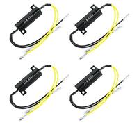 EPLZON 12V 21W 6Ohm Moto LED Flasher Clignotant Indicateur Résistance Adaptateur Moto Résistance De Charge Adaptateur Flash Correction Erreur Pour Moto (Lot de 4pièces)