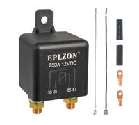 EPLZON 250A 250 AMP 12V DC 4 PIN SPST Starter Relay Continu de travail Relais Heavy Duty car Power starter Relay pour Camion Marine RV Camping Car