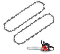 EPLZON 300 mm 3/8"LP 1,3 mm 45 maillons Chaîne de tronçonneuse Faible Rebond Chaîne de tronçonneuse compatible avec Einhell, Bosch, Dolmar, Ryobi, Husqvarna et plus