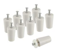 EPLZON 40mm volet Roulant Blanc pour Volets roulants et Stores avec rondelles et vis (10 pièces par Paquet)