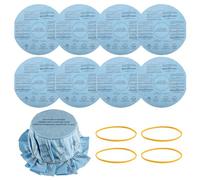 EPLZON Filtres à disque réutilisables VF2002 pour aspirateurs secs et humides, compatibles avec la plupart des aspirateurs secs/humides de marque Shop Vac de 19 litres et plus (lot de 8 filtres à