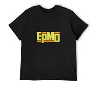 EPMD Logo Old School New York City Hip Hop Strictly Business Unisex 100% Cotton Short-Sleeve T-Shirts Black L