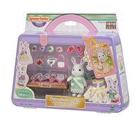 エポック(EPOCH) ポリ塩化ビニル シルバニアファミリー タウン 【街のファッションコーデセット-キラキラジュエリーコレクション-】 TVS-14