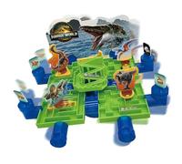 EPOCH Games - Jurassic World Rebirth Maze Challenge - Jeu de société et Jouet pour Enfants avec des Figurines dans l'univers des Dinosaures - 7566