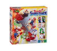 Epoch Games Super Mario Blow Up! Shaky Tower Balancing Game - Jeu d'adresse et d'action sur table avec objets