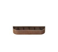 Audo Copenhagen Porte-manteau mural Epoch 50 cm Chêne teinté foncé